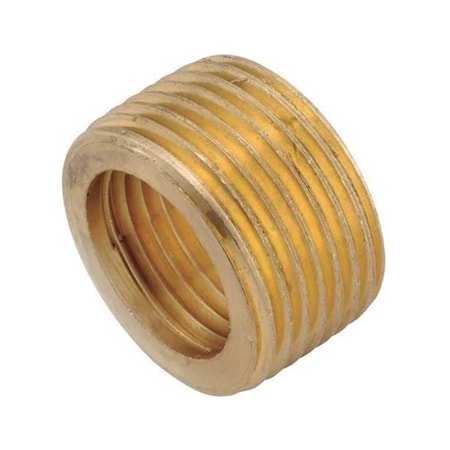 Thrifco Plumbing 1/2 X 3/8 Brass Face Bushing 9318098